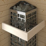 Электрическая печь SAWO CUBOS CUB3-90Ni2-P (9 кВт, выносной пульт, встроенный блок мощности, нержавейка)
